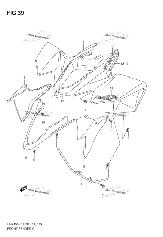 Front Fender (Model K6)