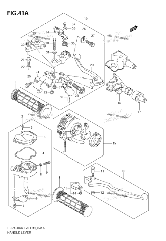 Handle Lever (Model K9)