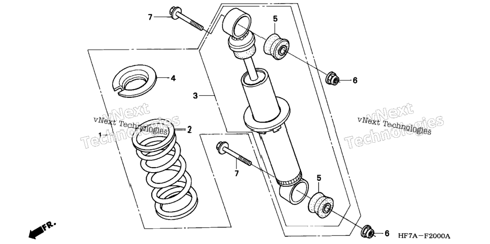 Rear Shock Absorber