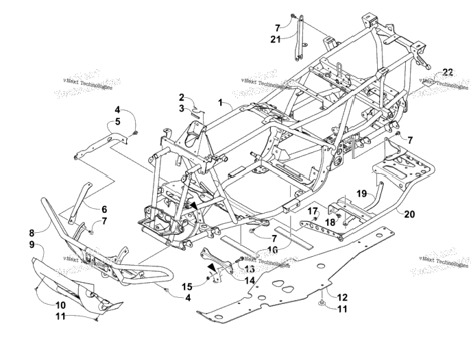 Frame And Related Parts