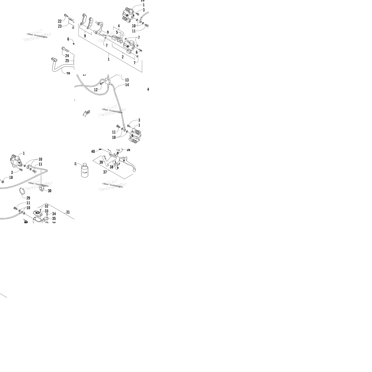 Hydraulic Brake Assembly