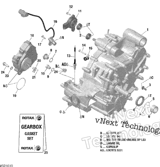 Gear Box Assy - Gbps - Maverick-Maverick Max, Xmr