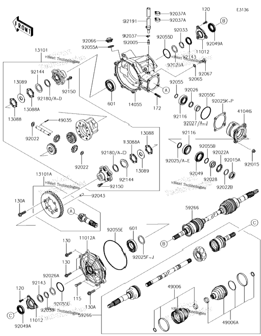 Drive Shaft-Front