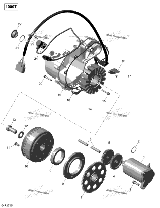 Magneto And Electric Starter - Turbo