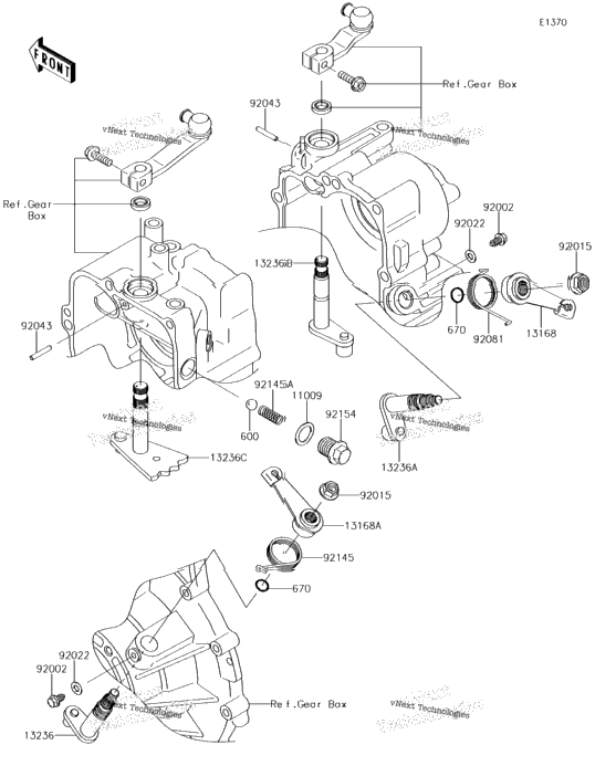 Gear Change Mechanism