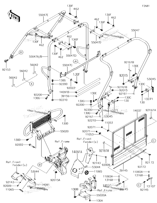 Guards/Cab Frame 2