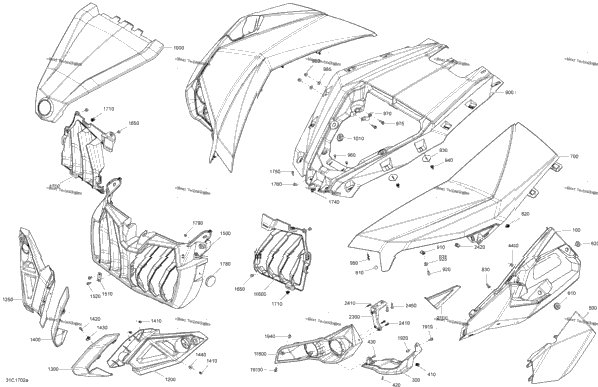 Body And Accessories - Front Section All Models