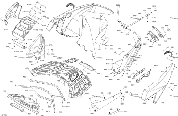 Body And Accessories - Rear Section All Models