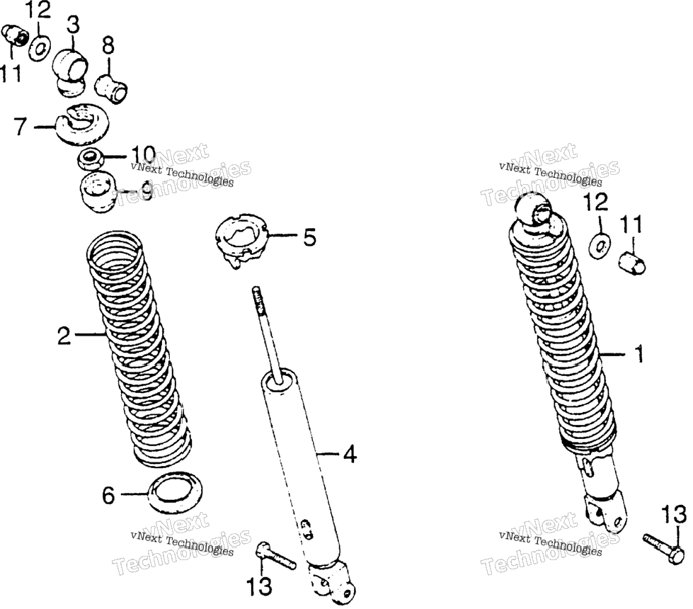 Rear Shock Absorber