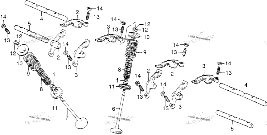 Valve + Rocker Arm