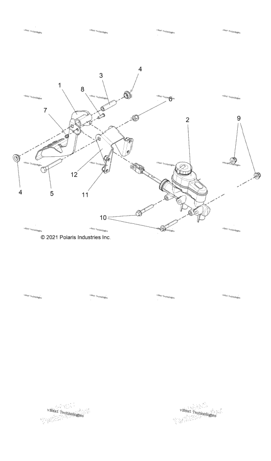 Brakes, Pedal And Master Cylinder