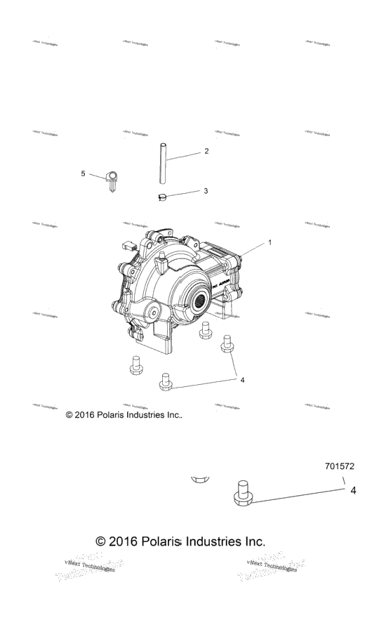 Drive Train, Front Gearcase Mounting