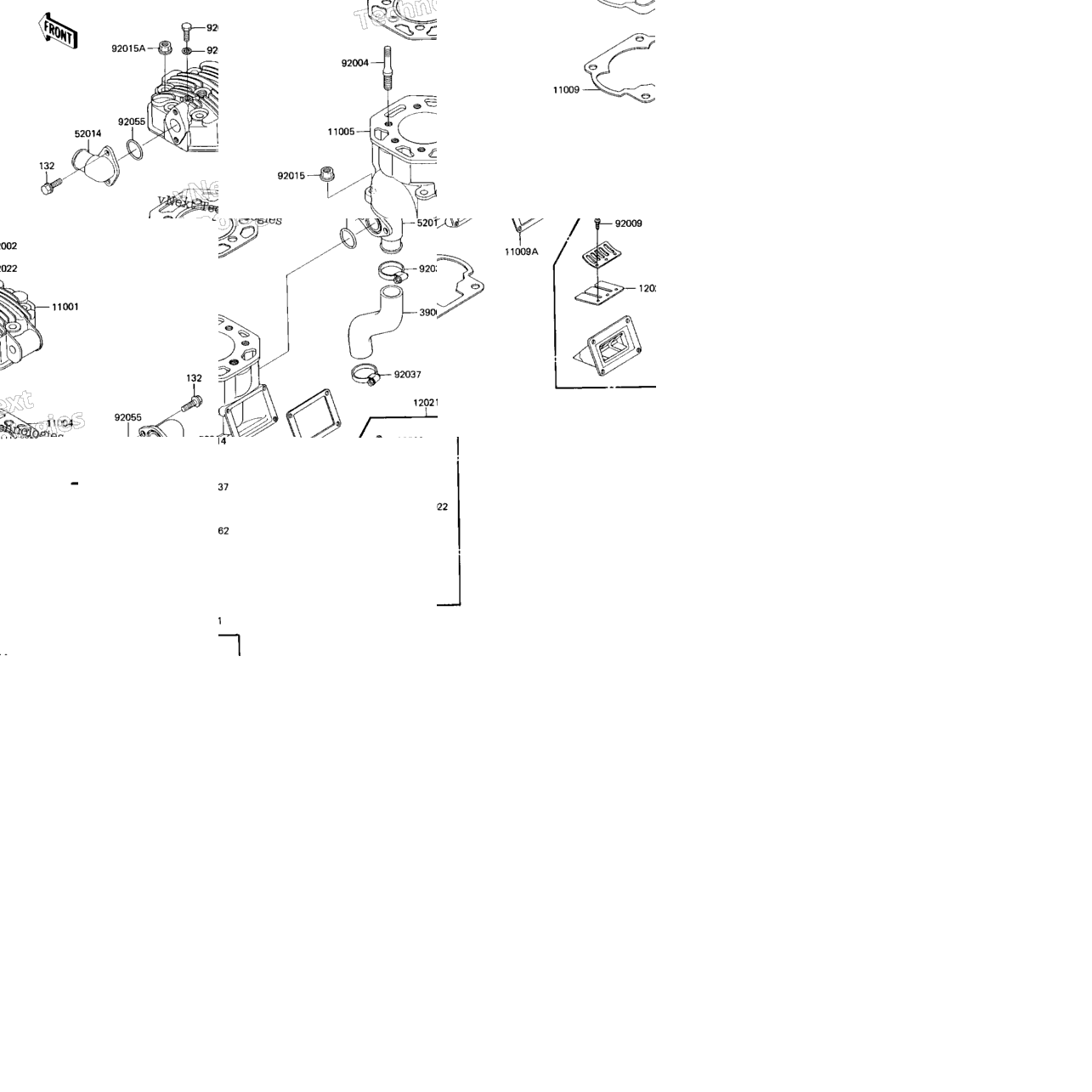 Cylinder Head/Cylinder/Reed Valve