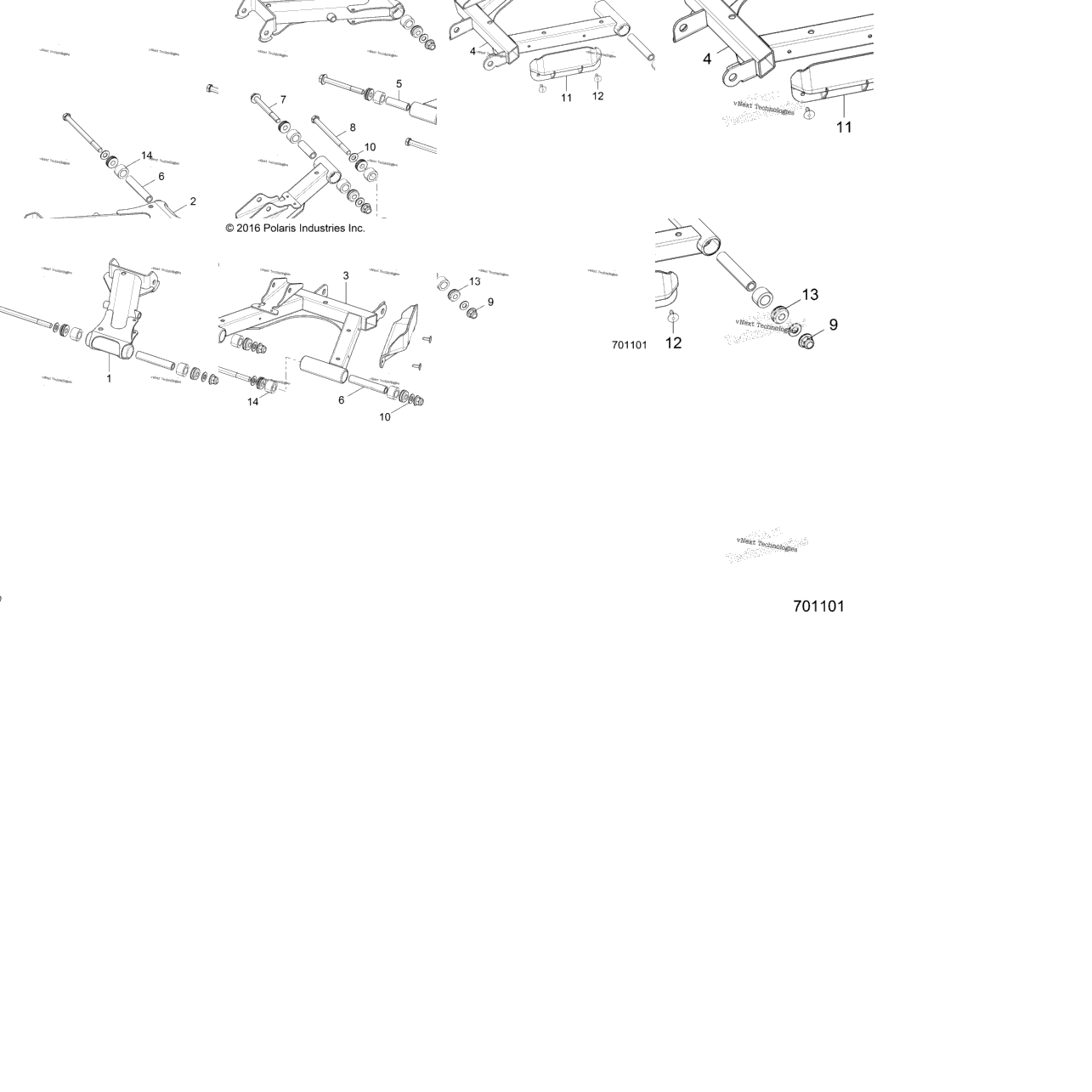 Suspension, Rear Control Arms