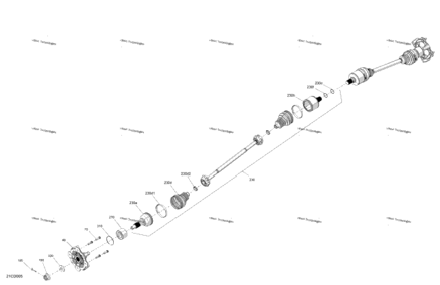 Drive - Rear - Common Parts