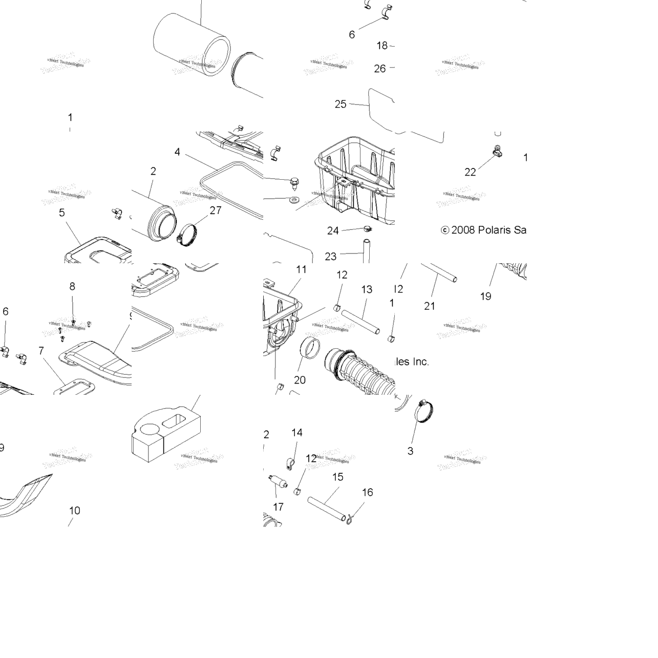 Body, Air Intake System