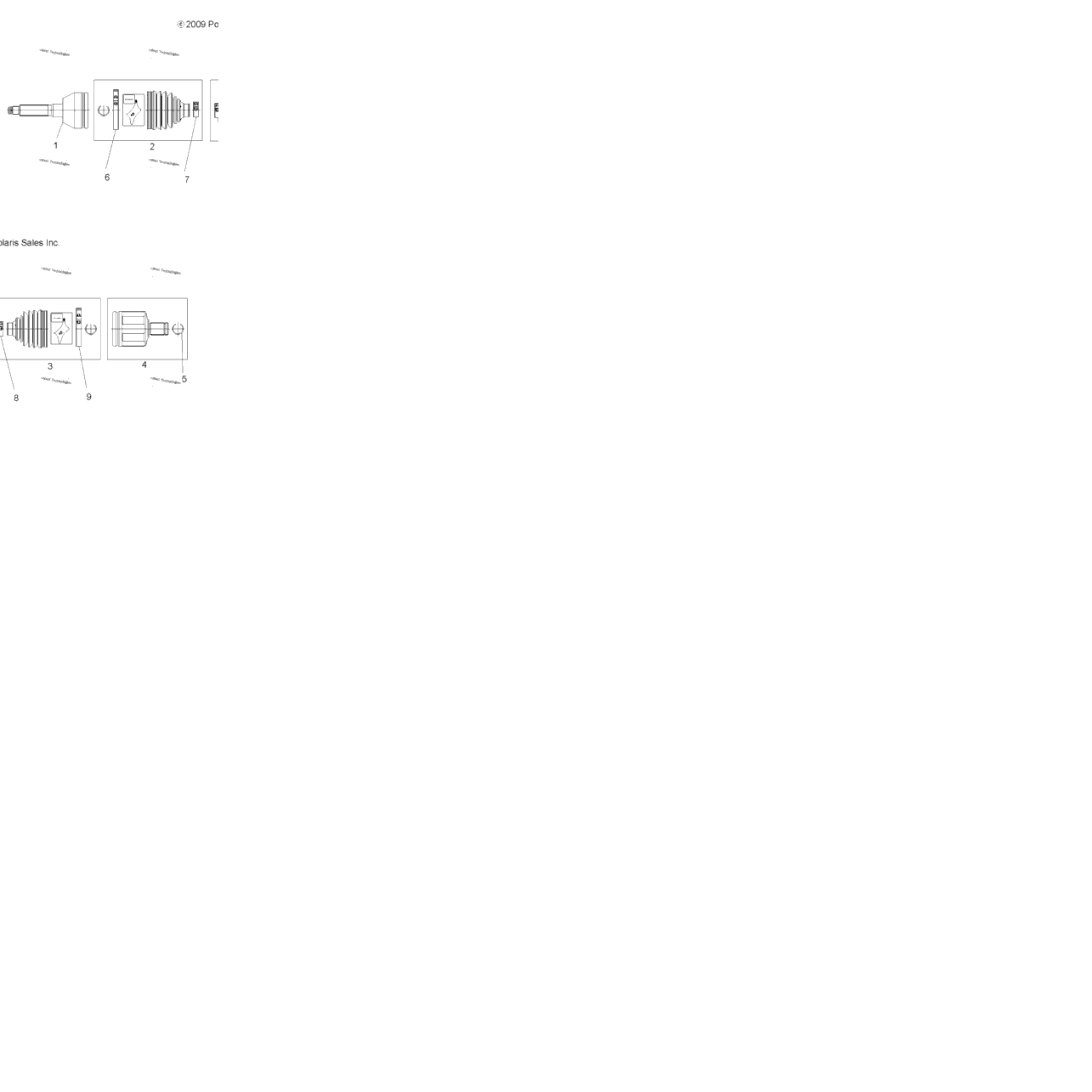 Drive Train, Front Drive Shaft