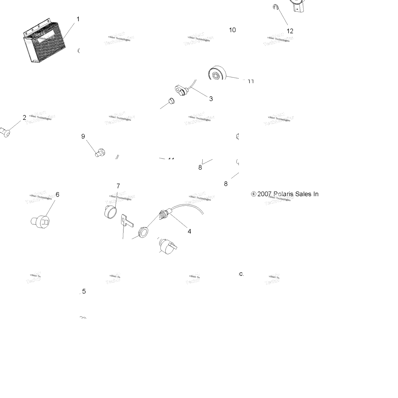 Electrical, Switches, Sensors & Ecm