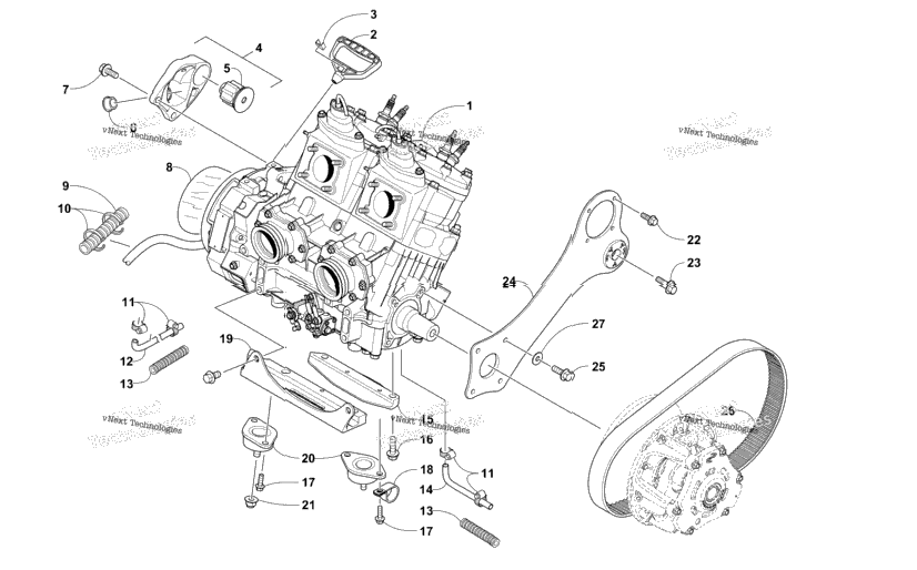 Engine And Related Parts