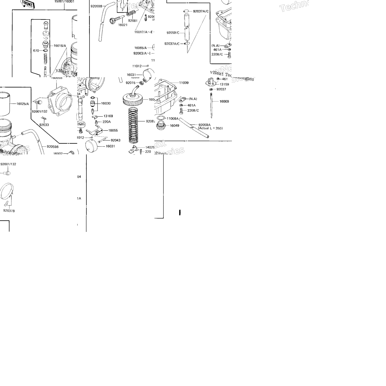 Carburetor (Kdx200-A1/A2)
