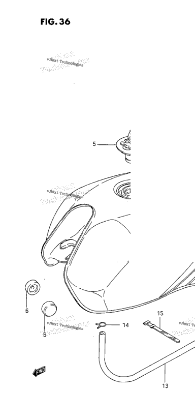 Fuel Tank (Gs550esf/Esg)