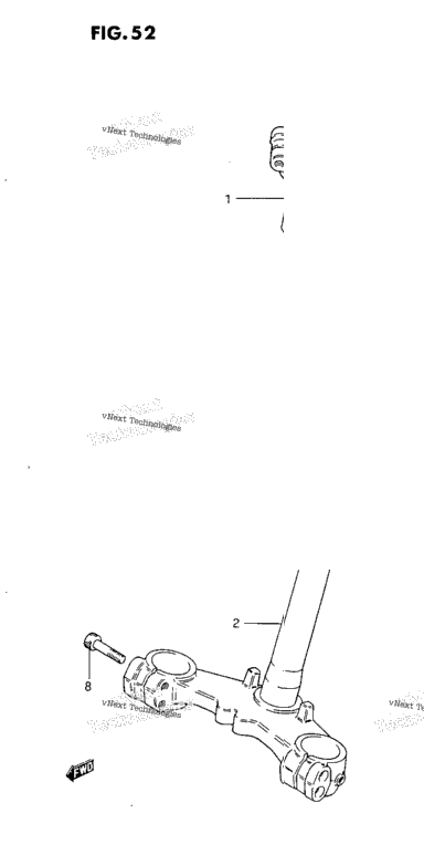 Steering Stem (Gs550esf/Esg)