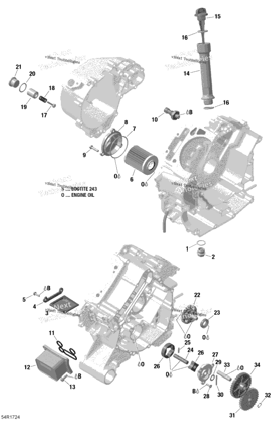 Engine Lubrication - Hd10