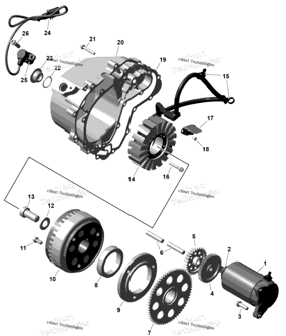 Rotax - Magneto And Electric Starter