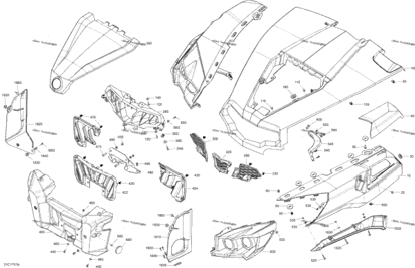 Body And Accessories - Max, Front, All Models