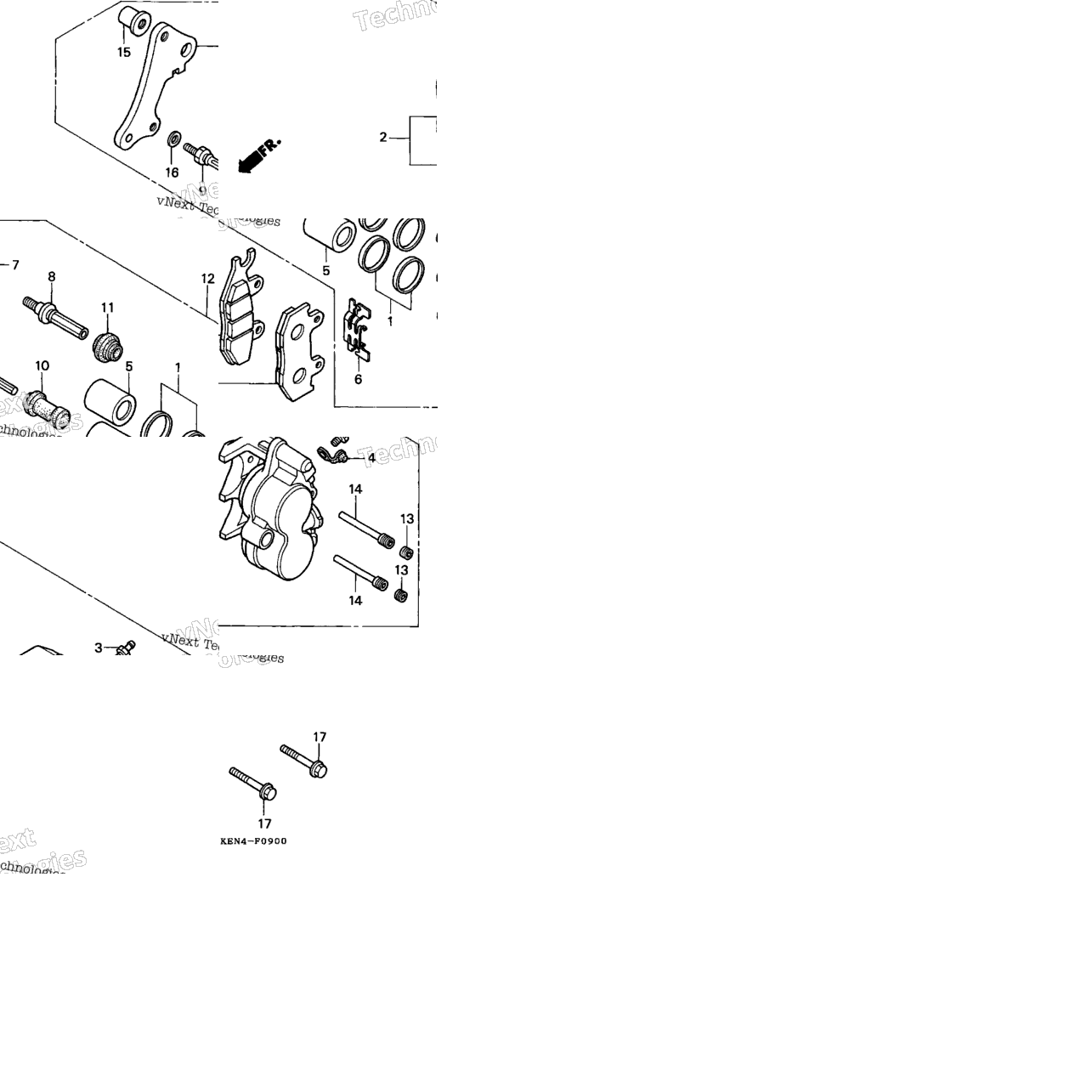 Front Brake Caliper