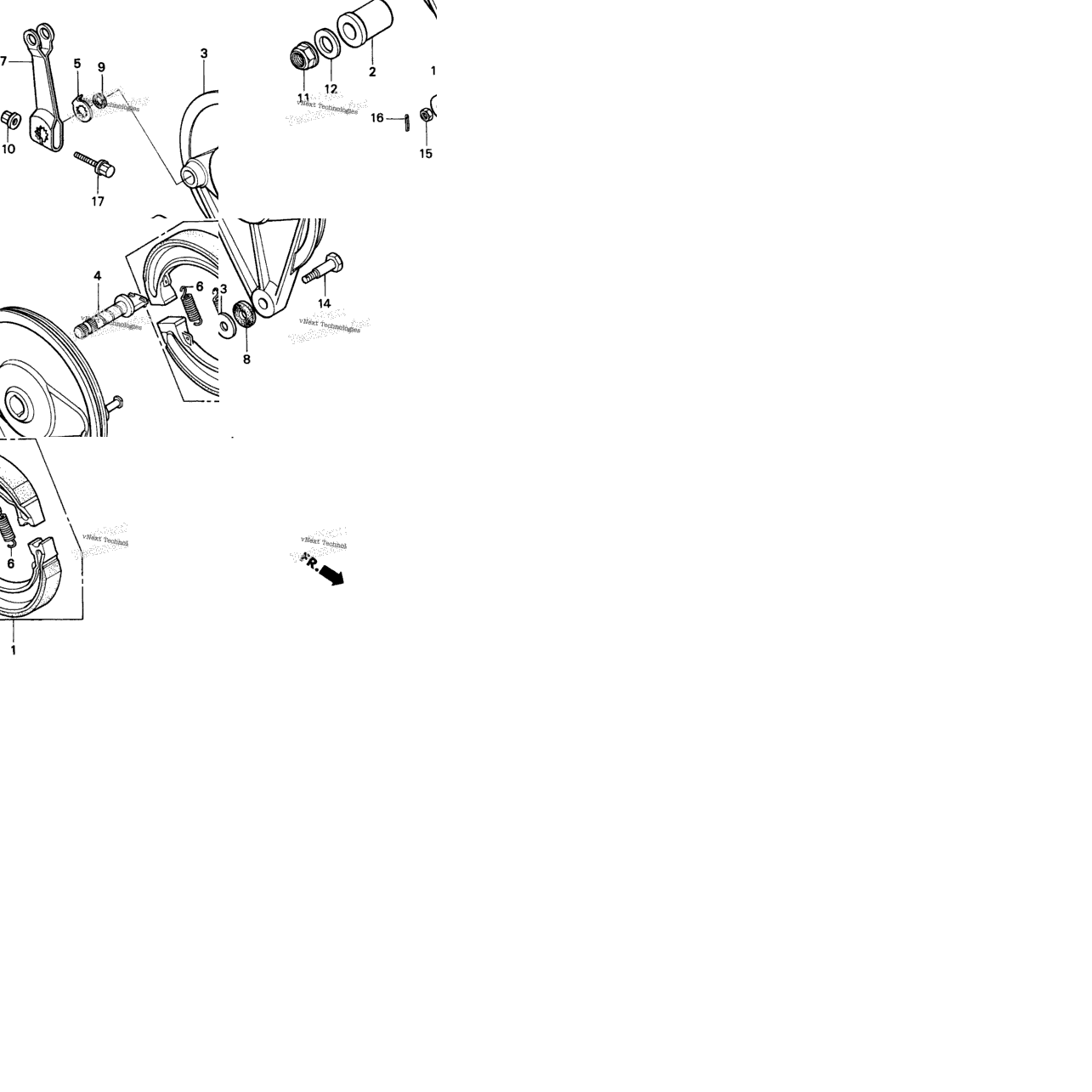Rear Brake Panel