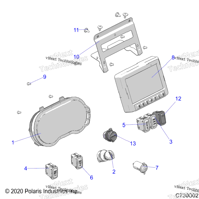 Electrical, Dash Instruments