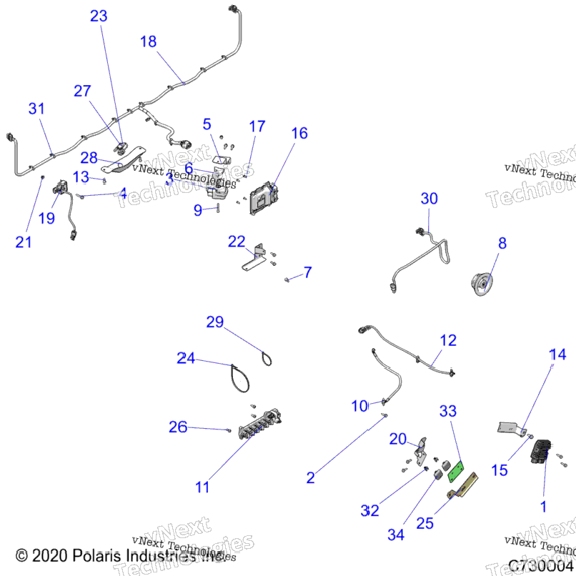 Electrical, Wire Harness Componants