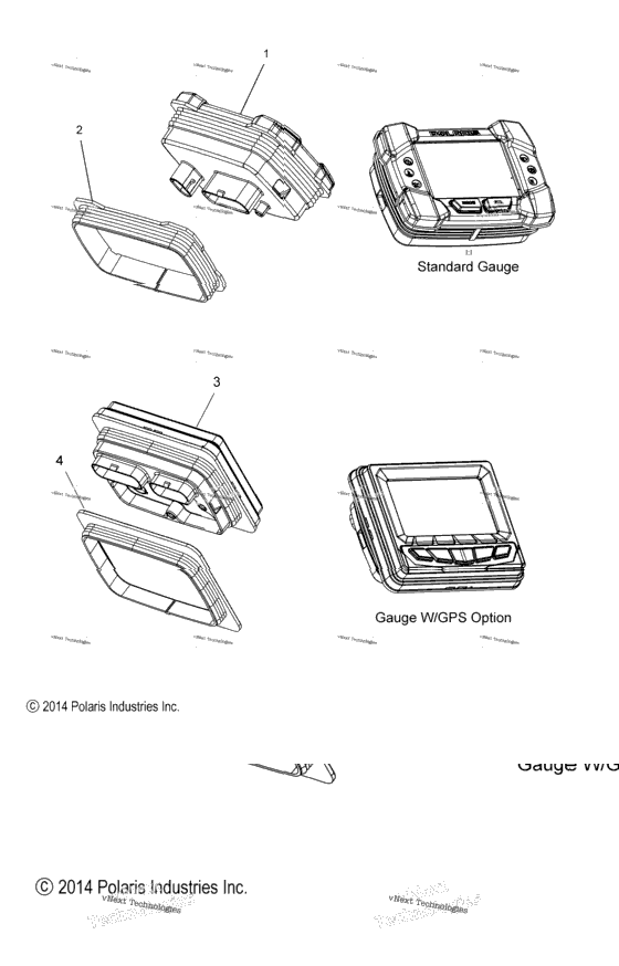 Electrical, Multi Function Gauge All Options