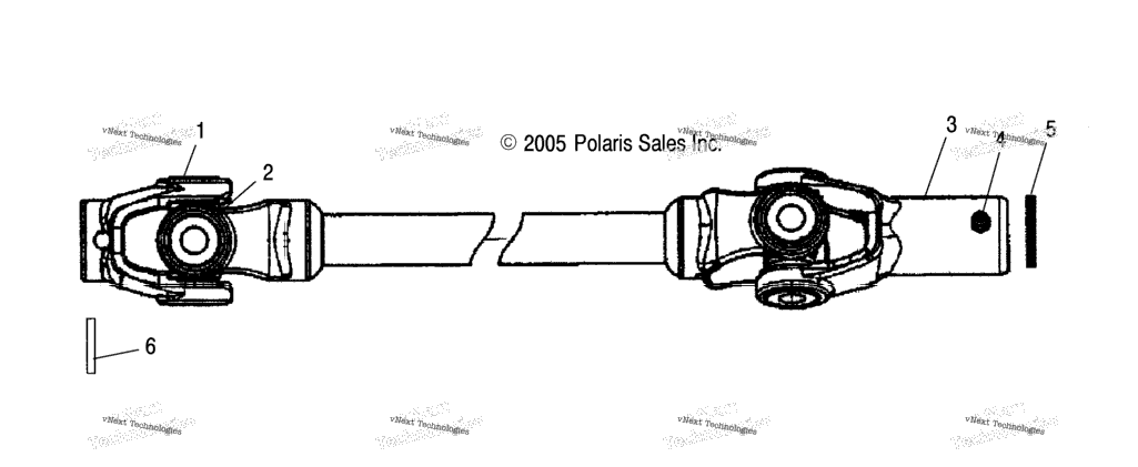 Prop Shaft /Ab/Ad/Af