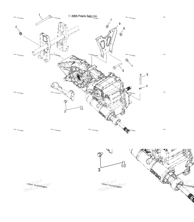 Transmission Mounting /Ab/Ad/Af