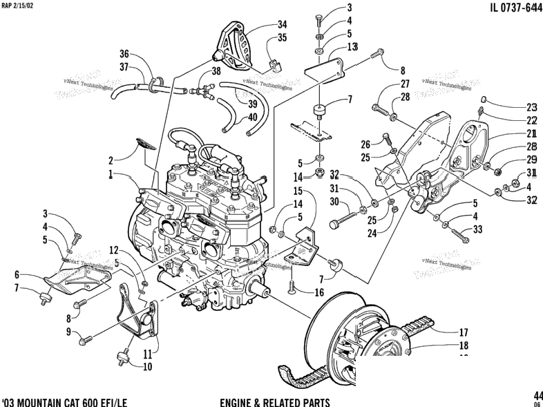 Engine And Related Parts
