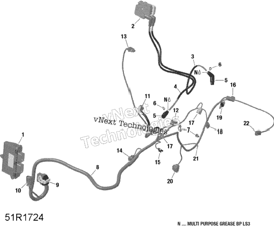 Engine Harness And Electronic Module - Hd10