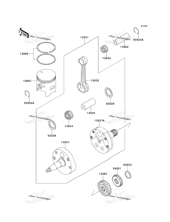 Crankshaft/Piston(S)