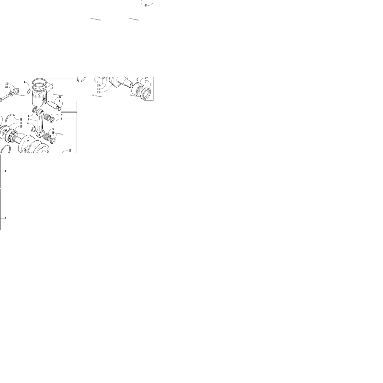Piston And Crankshaft
