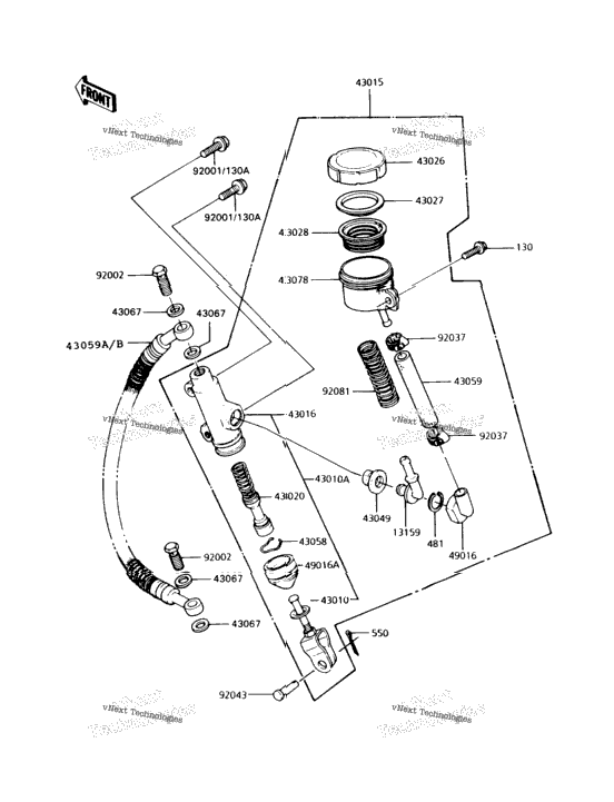 Rear Master Cylinder