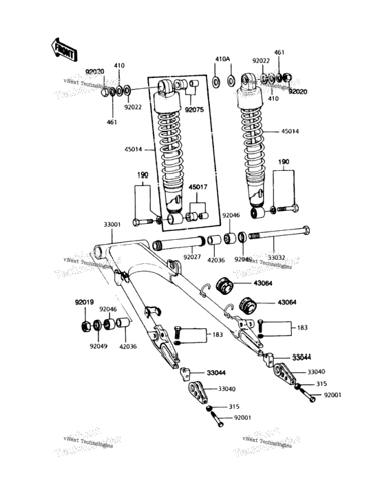 Swingarm/Shock Absorber
