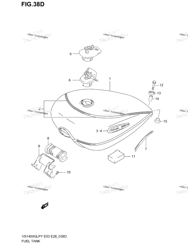 Fuel Tank (Model K2)