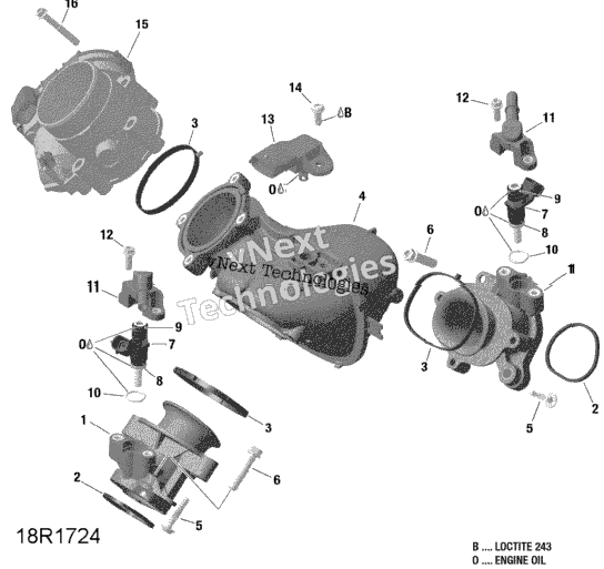 Air Intake Manifold And Throttle Body - Hd10