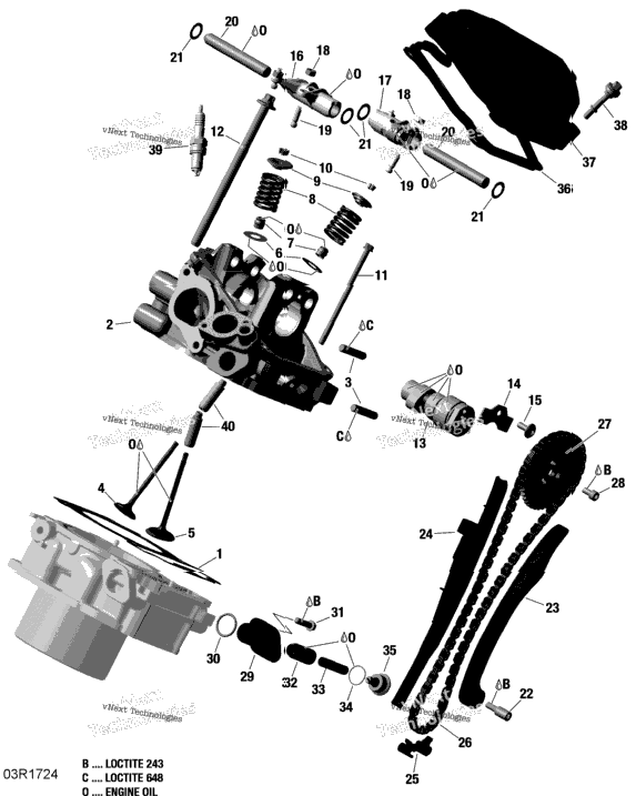 Cylinder Head, Rear - Hd10
