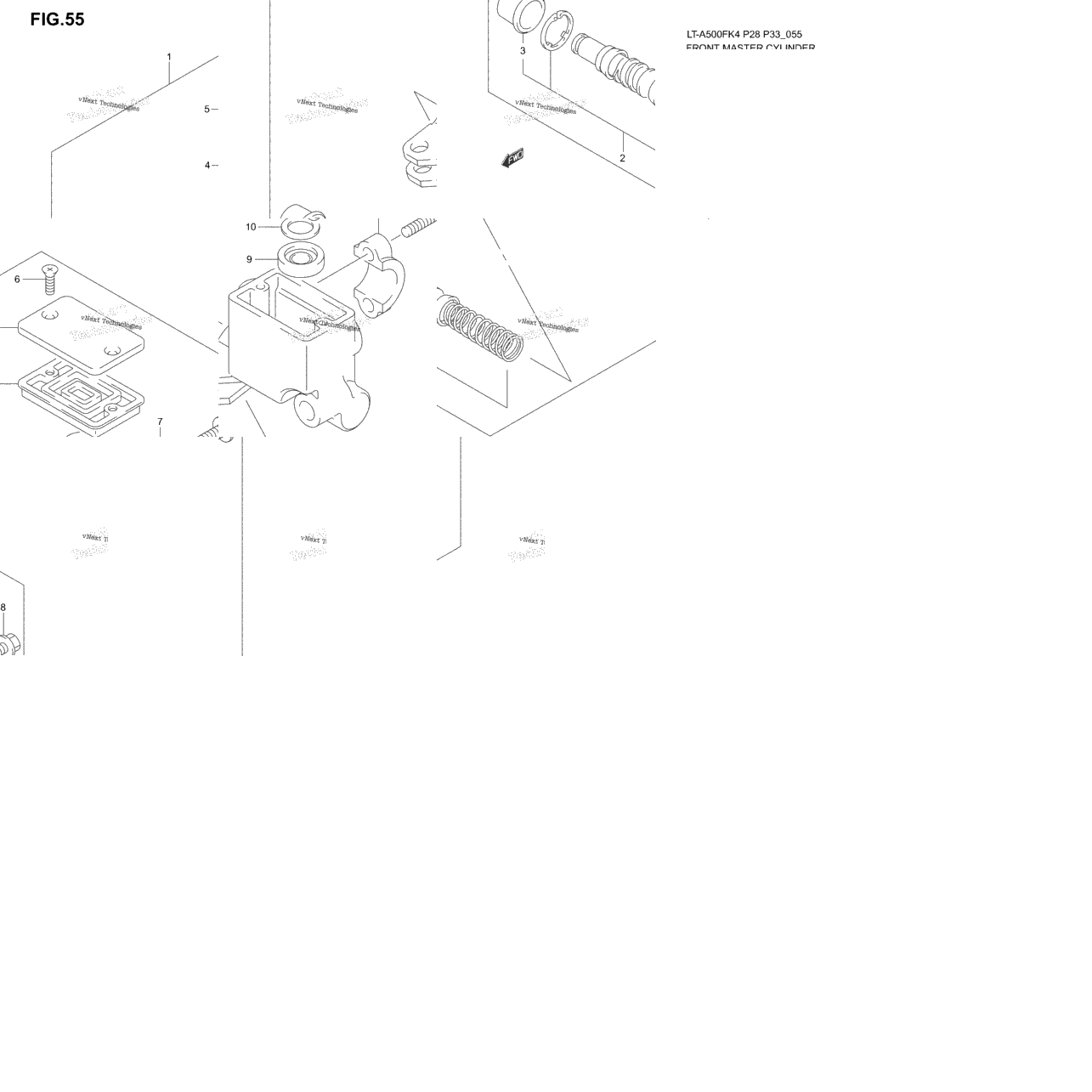 Front Master Cylinder