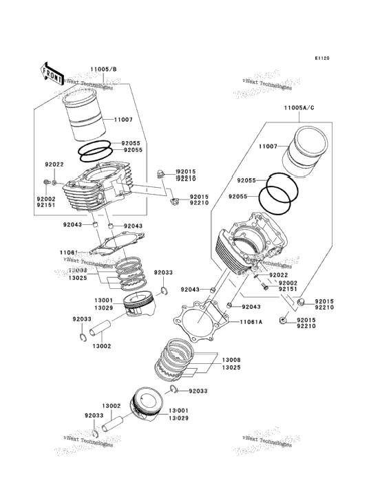 Cylinder/Piston(S)