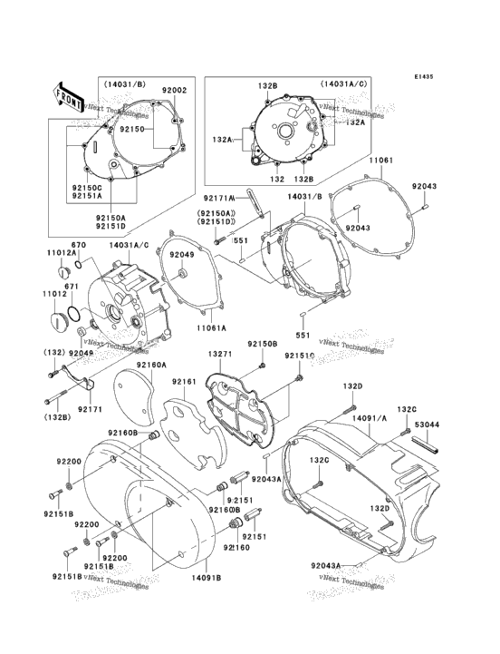 Left Engine Cover(S)