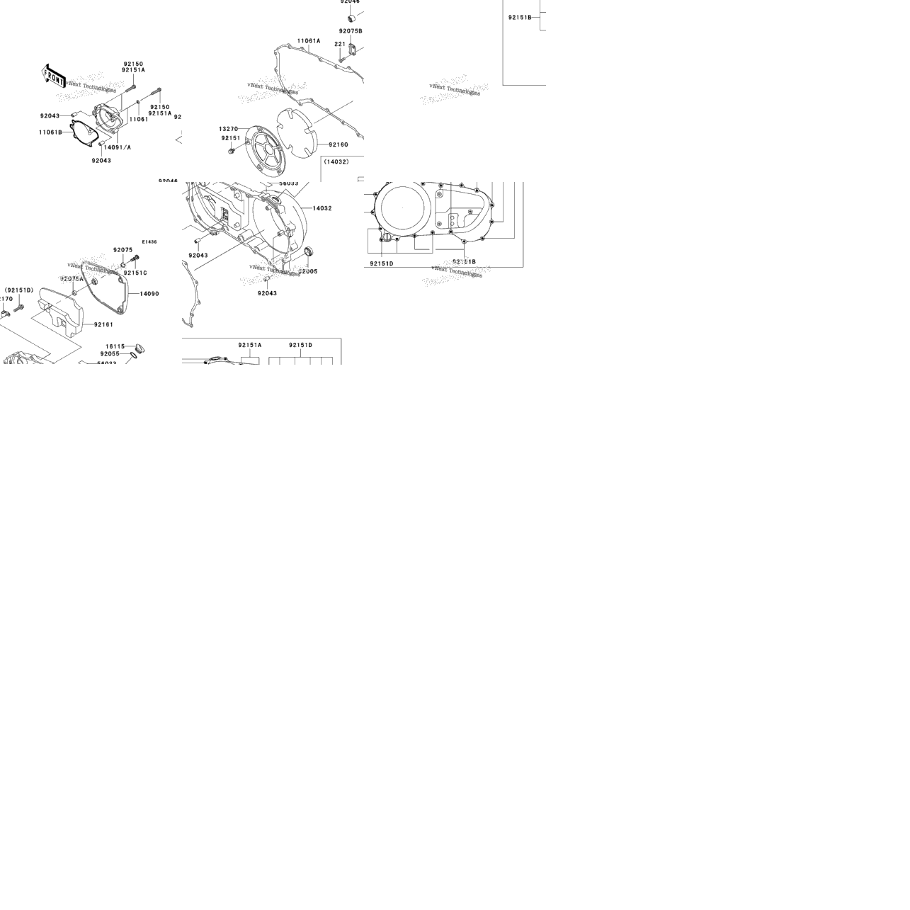 Right Engine Cover(S)
