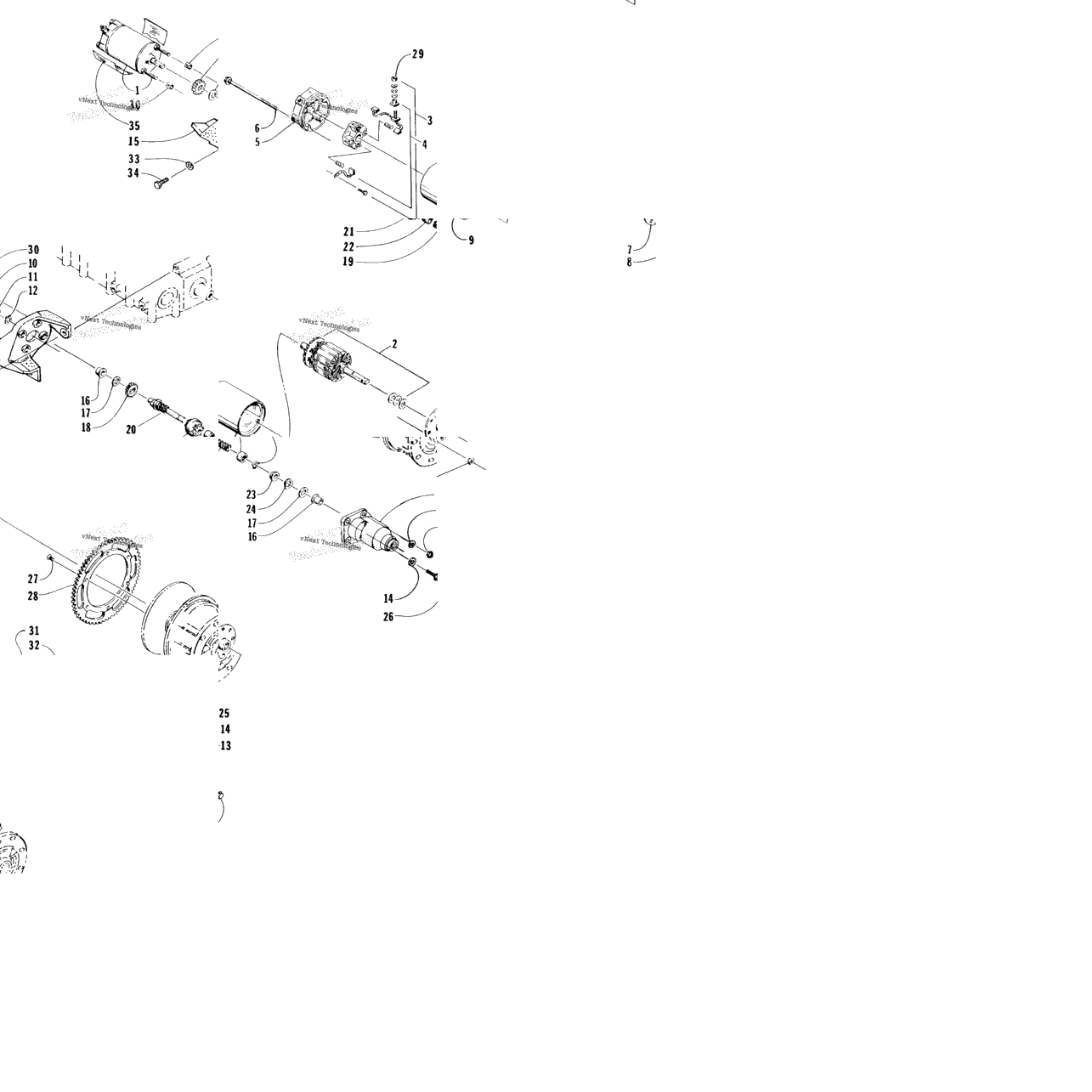 Electric Start - Starter Motor